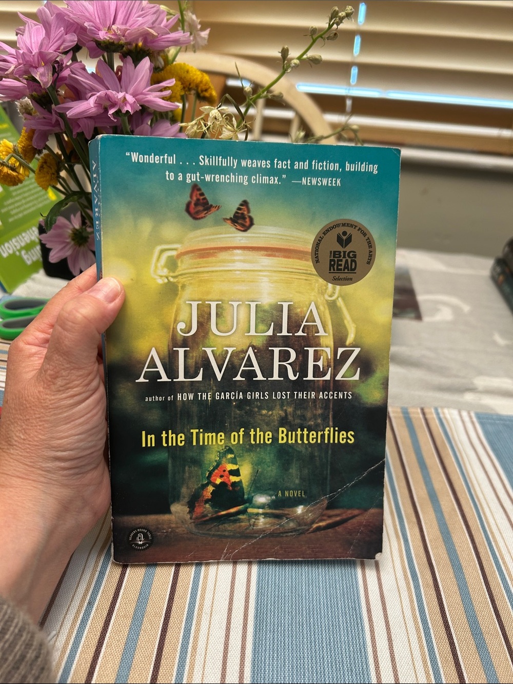 Julia Alvarez In the Time of the Butterflies - Green Cover